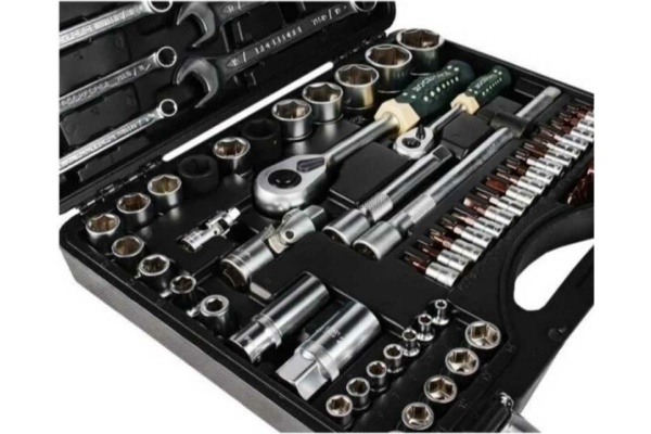 Набор инструмента ROCKFORCE 1/2, 1/4 DR 6-гранный, 82пр + 6пр. RF-4821-7-PREMIUM