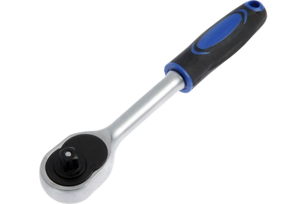 Вороток TUNDRA с трещоткой, квадрат 3/8", 72 зуба, CrV 1799951