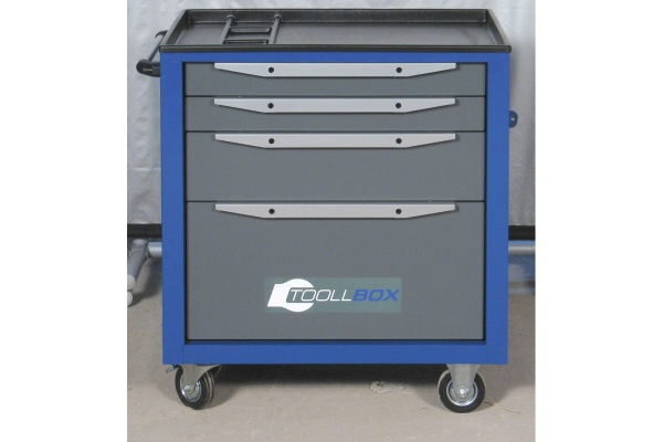 Инструментальная тележка Toollbox серии standart TBS-4 RAL 5005