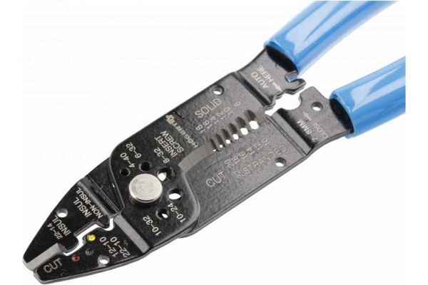 Клещи для снятия изоляции HOEGERT TECHNIK 215 мм HT1P220