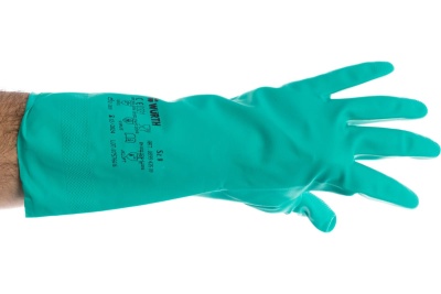 Перчатки Wurth CHEM NITRIL 330 мм, р.9 089943509 061 1