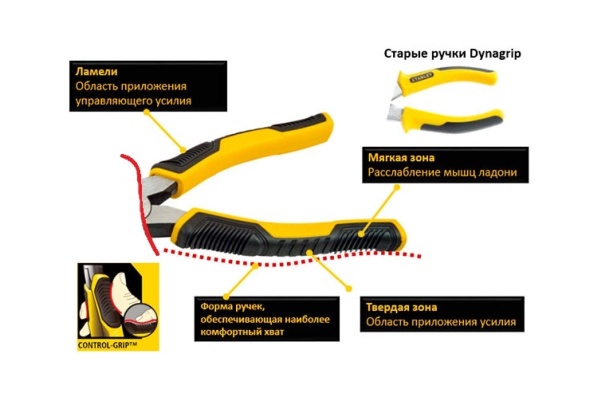 Переставные сантехнические пассатижи 250мм STANLEY CONTROL-GRIP 0-74-361