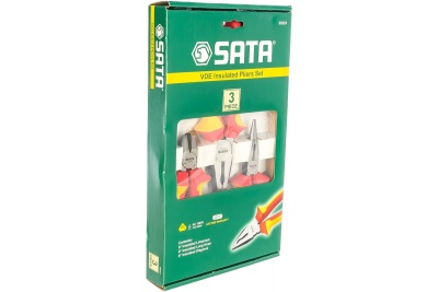 Набор диэлектрических губцевых инструментов 3шт SATA 09261