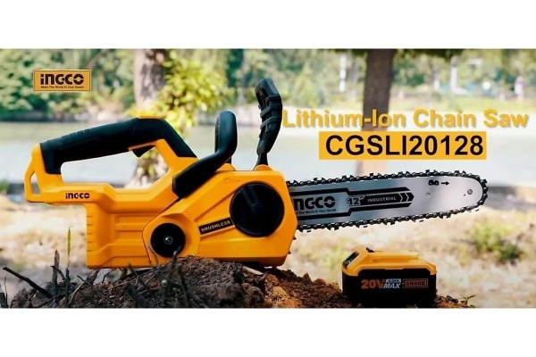 Цепная аккумуляторная пила INGCO INDUSTRIAL 20 В CGSLI20128