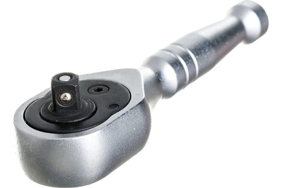 Трещотка AV Steel 1/4 72-зубца укороченная 95мм AV-508600