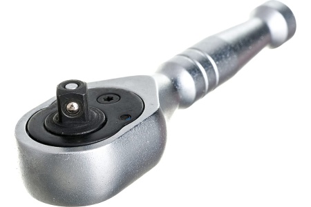 Трещотка AV Steel 1/4 72-зубца укороченная 95мм AV-508600