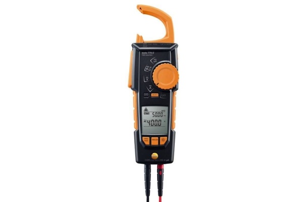 Токовые клещи с функцией измерения истинного СКЗ Testo 770-2 0590 7702