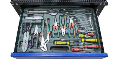 Тележка с инструментом AIST 146 пр. 4-32мм SL-гр 6 ящиков 0-901146M 00-00024693