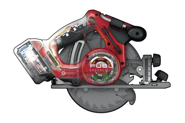 Бесщеточная настольная пила DEWALT 54 В XR FLEXVOLT DCS7485N