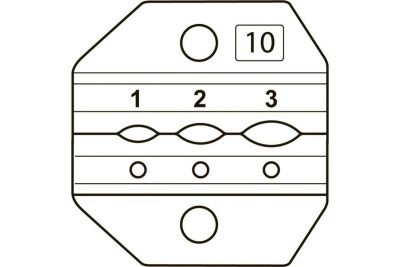 Пресс-клещи КВТ CTK-10 63028