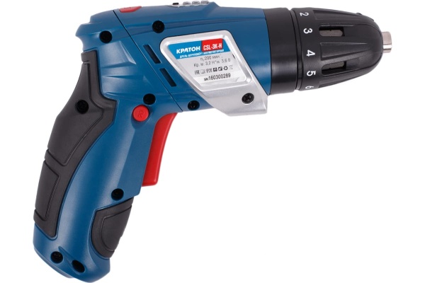 Аккумуляторный шуруповерт Кратон CSL-3K-H 3 11 01 049