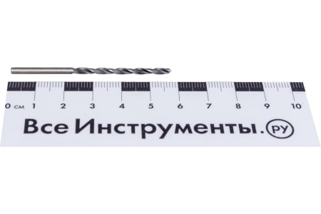 Сверло по металлу (2 шт; 2.5х57х30 мм; Р6М5) СИБРТЕХ 72204