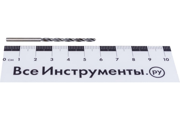 Сверло по металлу (2 шт; 2.5х57х30 мм; Р6М5) СИБРТЕХ 72204