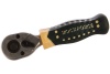 Реверсивная короткая трещотка с резиновой ручкой ROCKFORCE RF-802219