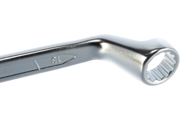 Накидной ключ 12-гранный 75град 12х13мм ROCKFORCE RF-7591213