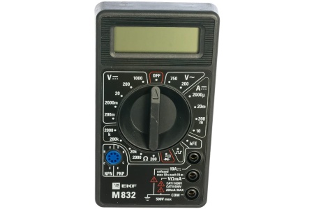 Цифровой мультиметр EKF M832 Master In-180701-bm832