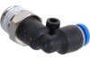 Фитинг угловой для пластиковых трубок (4 мм; 1/4М) ROCKFORCE RF-SPL04-02