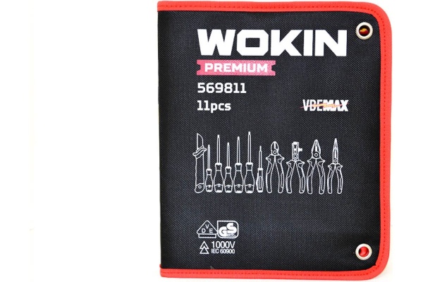 Набор диэлектрических инструментов Wokin в пенале, 11 предметов 1352892