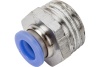 Фитинг для пластиковых трубок (8 мм; 1/2М) ROCKFORCE RF-SPC08-04