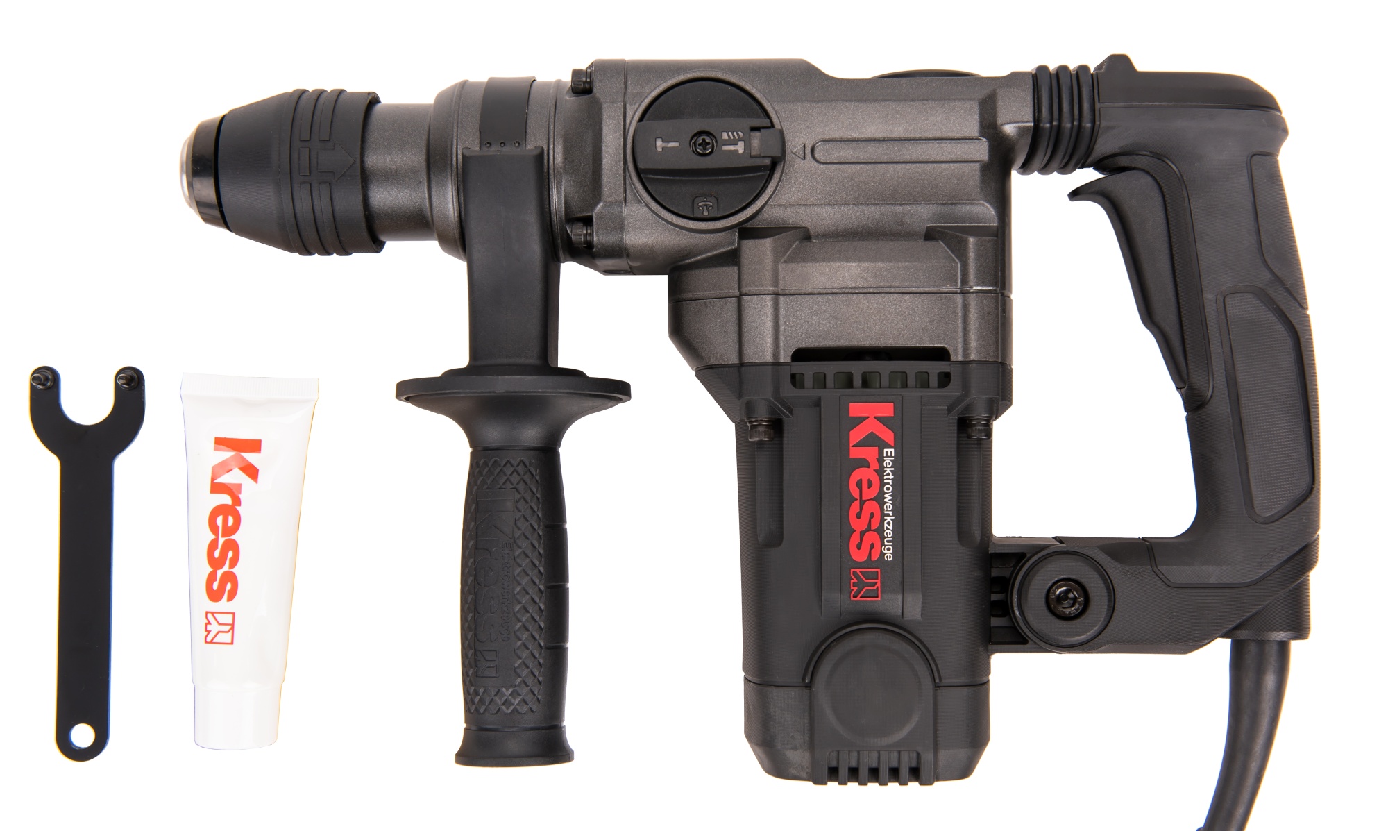 Перфоратор KRESS KU330,  1100 Вт, 5Дж, 26мм, SDS+, кейс