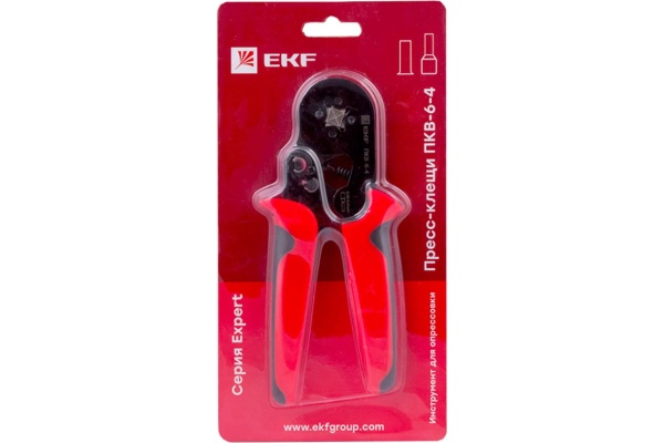 Пресс-клещи EKF ПКВ-6-4 Expert pkv-6-4-exp
