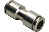 Фитинг прямой латунь никелированная 6 мм CDC Pneumatics BUC 06N