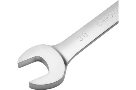 Комбинированный трещоточный ключ AV Steel 30мм AV-315030