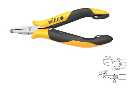 Косорезы-кусачки Wiha Professional ESD Z46404, 110мм 26838