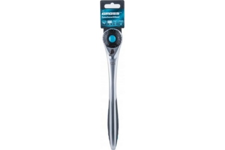 Ключ трещоточный, 120 зубьев 1/2" GROSS 14137