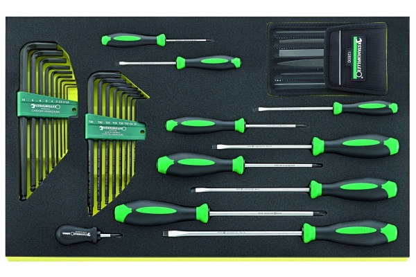 Инструментальная тележка с набором инструмента 805/3 STAHLWILLE 90/6A KIT 90/131