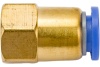 Фитинг металлический 8 мм - внутренняя резьба 1/4" Pegas pneumatic 5204
