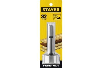 Сверло Форстнера STAYER Forstner по дереву 32 мм 29985-32_z01