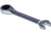 Комбинированный трещоточный укороченный ключ AV Steel 8мм шт AV-315308