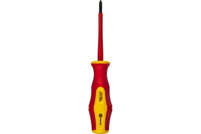 Отвертка диэлектрическая Ultra Grip PH-1 х 80 мм CR-V КОБАЛЬТ 646-492
