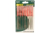 Узкие надфили 3х140мм, 10 шт FIT DIY 42170