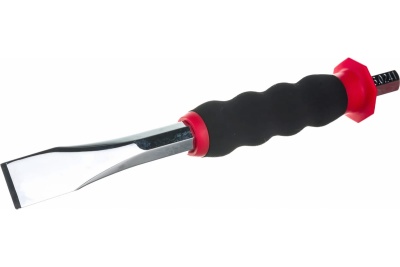 Зубило KS Tools плоское, 20x210 мм, с защитной рукояткой 156.0241