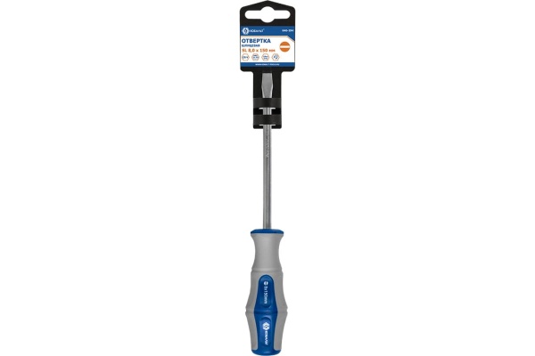 Отвёртка Ultra Grip SL 8 х 150 мм CR-V КОБАЛЬТ 646-294