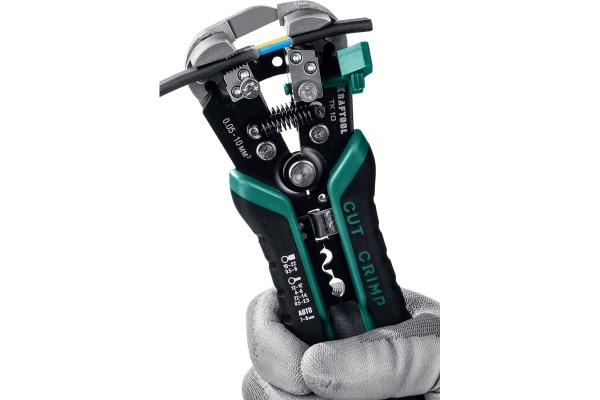 Стриппер KRAFTOOL TK-10 автоматический, многофункциональный, 0.05 - 10 мм2, 22639