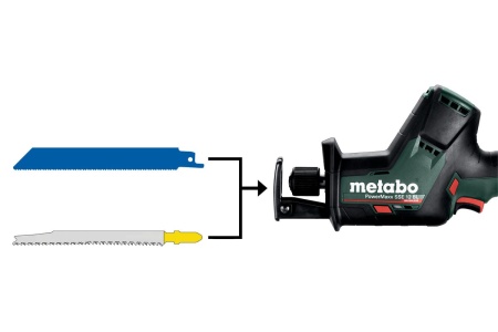 Аккумуляторная ножовка Metabo PowerMaxx SSE 12 BL 602322800