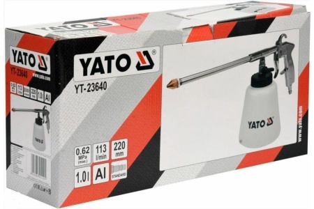 Алюминиевый пистолет для образования пены YATO YT-23640