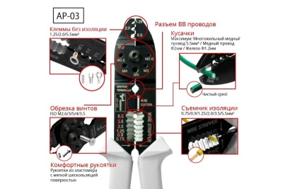 Кабельные клещи TSUNODA AP-03