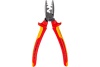 Пресс-клещи для обжима контактных гильз KNIPEX VDE, кол-во гнезд: 9, L-180 мм KN-9778180SB