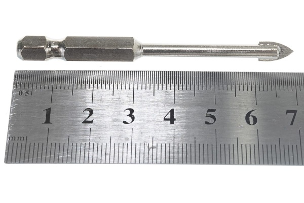 Сверло по кафелю и стеклу (5х72 мм) FIT IT 36015