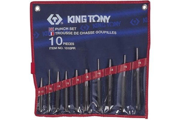 Набор инструментов в красной тележке, 204шт KING TONY 934A-100MR