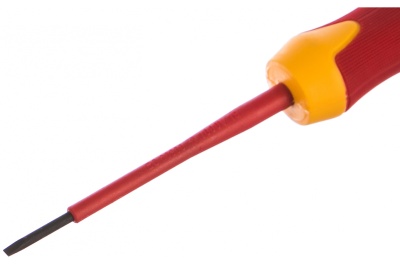 Шлицевая отвертка IEK EXPERT 2,5х0,4х75мм 1000В  TSC-2SL-275