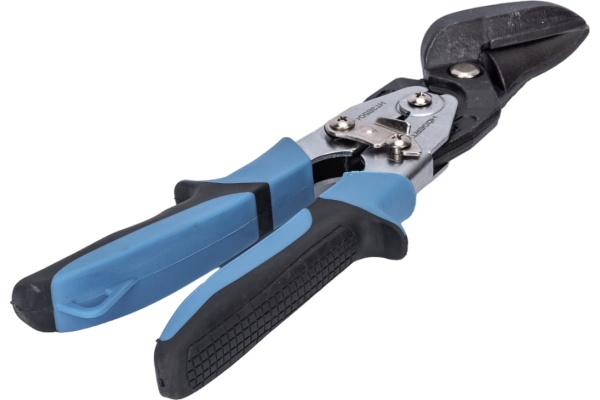 Строительные ножницы HOEGERT TECHNIK 250 мм, изогнутые, левые HT3B504