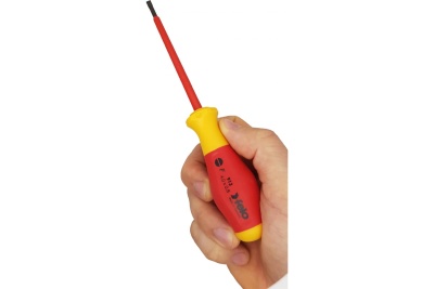Диэлектрическая шлицевая отвертка Felo SL4,0 91304090