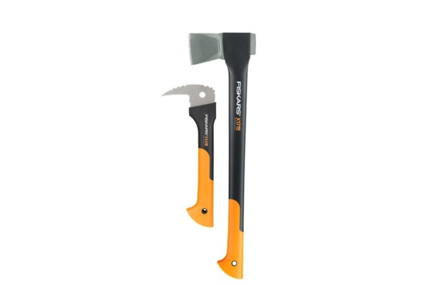 Набор: топор Fiskars X17+ багор малый ХА24 129038
