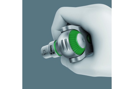 Трещоточный ключ Wera, Zyklop 1/4"х152 мм, WE-003500