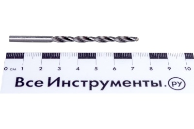 Сверло по металлу (4х75х43 мм; Р6М5) СИБРТЕХ 72213